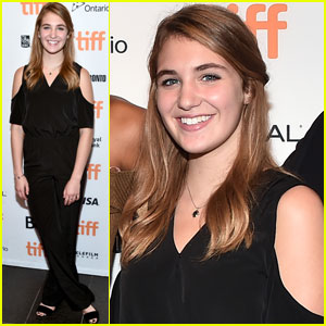 Rising Star Sophie Nelisse Steps Out at Toronto Film Festival 2016