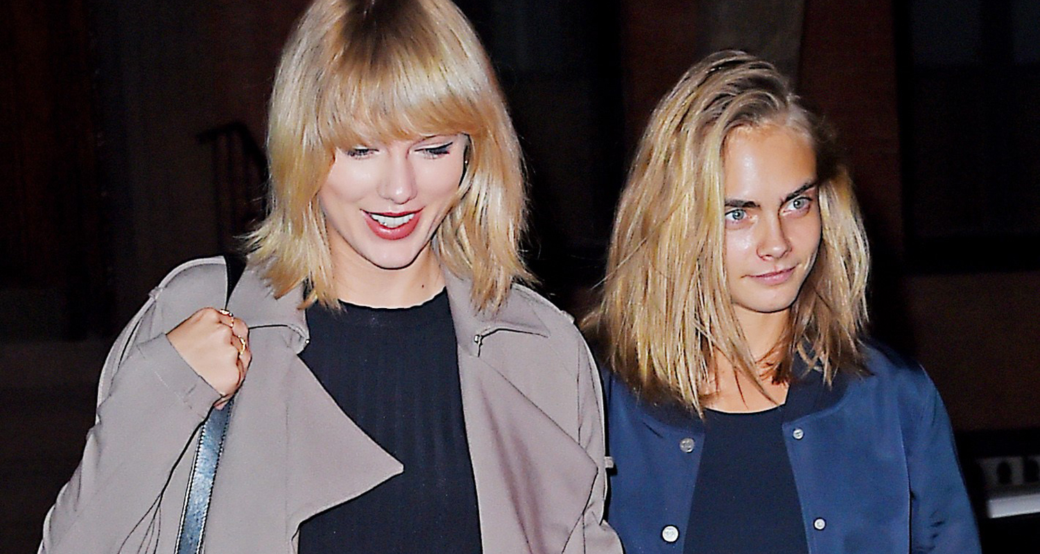 Taylor Swift Heads Out In Nyc With Cara Delevingne Cara Delevingne Taylor Swift Just Jared Jr