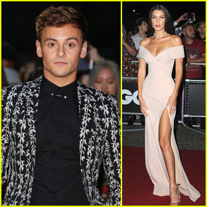Tom Daley Rocks the Red Carpet as Bella Hadid Wins Model of the Year at GQ's Men of the Awards!