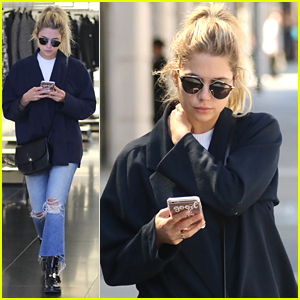 Ashley Benson - Shopping at Dior on Rodeo Drive in Beverly Hills