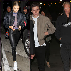 Sofia Richie, Brooklyn Beckham & Cody Simpson Check Out Kanye West in Concert