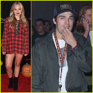 Dylan Sprayberry Looks Super Hot at L.A.'s Haunted Hayride!