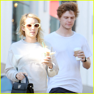 Emma Roberts & Evan Peters Step Out Together in LA