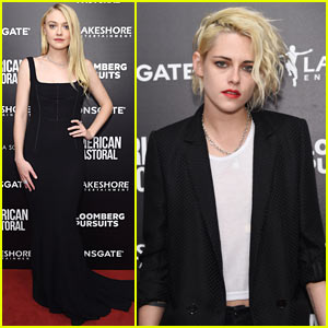 Dakota Fanning Brings 'American Pastoral' to NYC, Gets Support from Former 'Twilight' Co-Star Kristen Stewart!