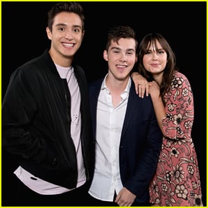 Gabriel Conte, Arden Rose, & Jeremy Shada Chat Up 'Mr. Student Body President' In NYC