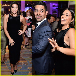 Gina Rodriguez & Wilmer Valderrama Step Out at Paley Tribute Event