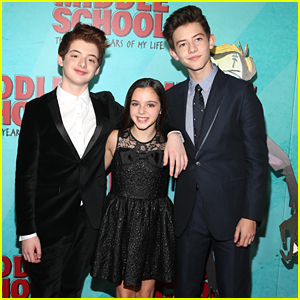 Thomas Barbusca & Griffin Gluck Premiere 'Middle School' In NYC with Alexa Nisenson