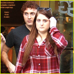 Meghan Trainor & Fiance Daryl Sabara Wear Matching Outfits for