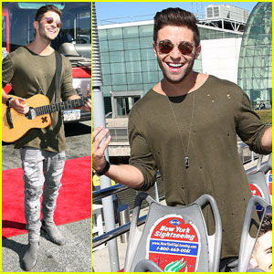 Jake Miller Gets His Own Personalized NYC Tour Bus!