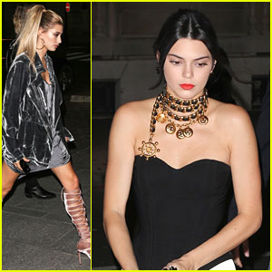Kendall Jenner & Hailey Baldwin Make Time For Fun During Paris Fashion Week