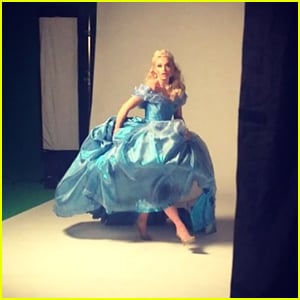 Lauren Taylor Shares First Look at 'A Cinderella Christmas'