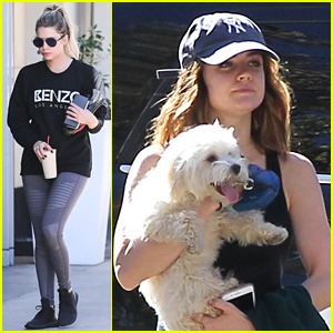 Lucy Hale & Ashley Benson Take a Break From Filming The 'PLL' Series Finale