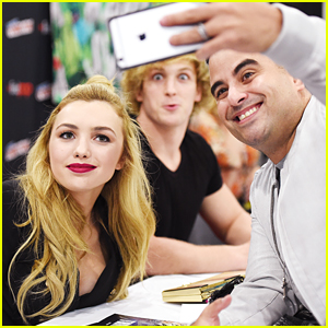Logan Paul & Peyton List Promote 'The Thinning' at NYCC