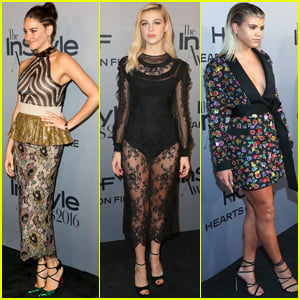 Shailene Woodley, Nicola Peltz & Sofia Richie Step Out at InStyle Awards