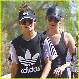 Vanessa Hudgens & Ashley Tisdale Hit the Hills Together