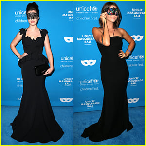 Vanessa Marano Glams Up For UNICEF's Masquerade Ball Just Days Before Her Halloween Birthday