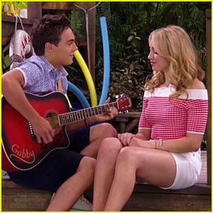 EXCLUSIVE: Kevin Quinn Serenades Peyton List in 'Bunk'd's First-Ever Full-Length Music Video! - Watch Now
