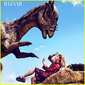 Chloe Moretz Encounters a Dinosaur in Latest Photo Shoot!