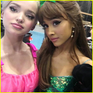 Dove Cameron Shares 'Hairspray Live!' Selfie With Ariana Grande!