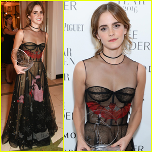 Emma Watson Gets Honored at Harper's Bazaar Women Of The Year Awards