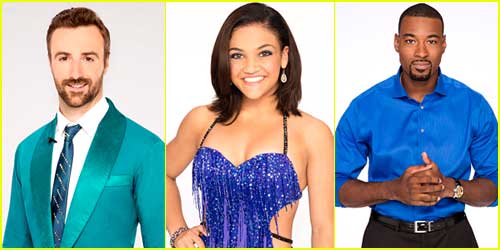 Get To Know DWTS Finalists James Hinchcliffe, Laurie Hernandez & Calvin Johnson Jr!