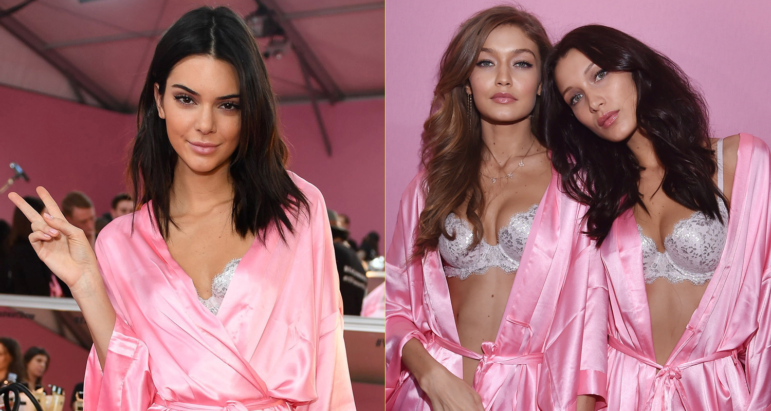 Gigi And Bella Hadid Are Vs Fashion Show Ready With Kendall Jenner 2016 Victorias Secret