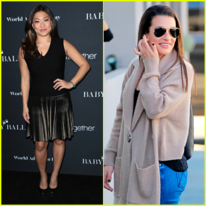 Lea Michele Jenna Ushkowitz Run Separate Errands After Reunion