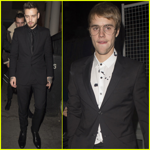 Justin Bieber & Liam Payne Party Together After 'I Am Bolt' Premiere