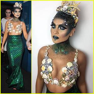 Perrie Edwards Reveals Second Halloween Costume - A Mermaid Queen!