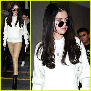 Selena Gomez Spotted Looking So Chic at LAX
