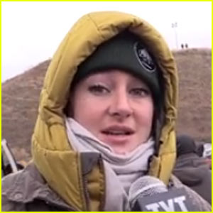 VIDEO: Shailene Woodley Breaks Down While Discussing Thanksgiving: 'I'm Sick of It'