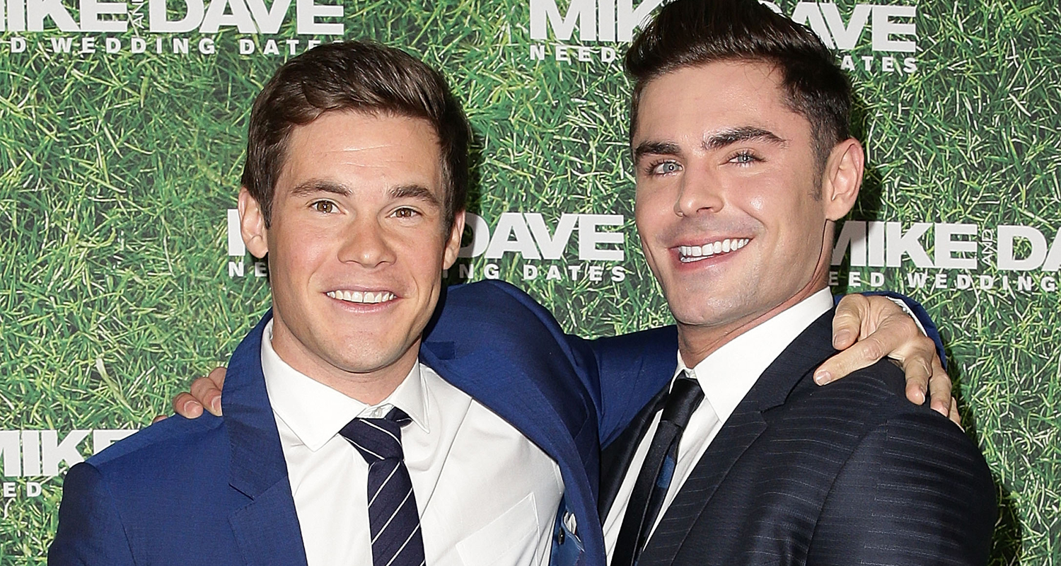 Zac Efron Takes His Bromance With Adam Devine to the Next Level adam