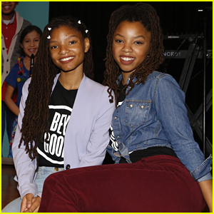 Chloe x Halle Gift Piano To Middle School with VH1 Save the Music Foundation