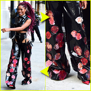 Keke Palmer Explains Those Leather Leo Pants