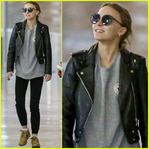 Lily-Rose Depp Is Home For the Holidays!
