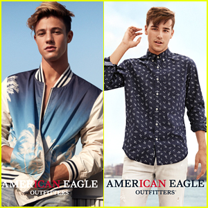 Cameron Dallas & Jacob Whitesides Star in American Eagle's New CANdids Campaign!