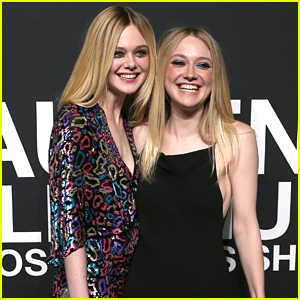 Sisters Dakota & Elle Fanning Don't Think They Look Anything Alike