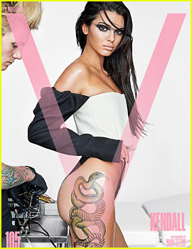 Kendall Jenner Gets Some New Ink for 'V' Magazine!