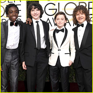 ‘Stranger Things’ Boys Suit Up for Golden Globes 2017! | 2017 Golden ...