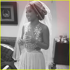 Why is Becky G Wearing A Wedding Dress? Is She Really Getting Married?