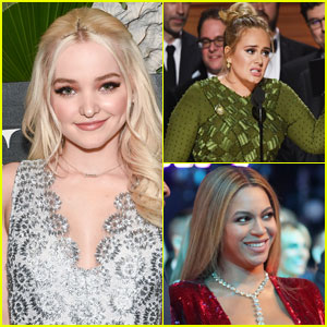 Dove Cameron & More Stars Have a Lot to Say About Beyonce & Adele at the Grammys
