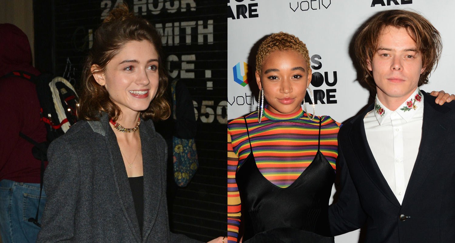 Charlie Heaton & Amandla Stenberg Are Joined By Natalia Dyer at ‘As You ...