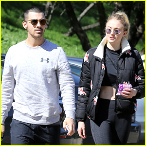 Joe Jonas Holds Hands with Sophie Turner on Valentine's Day!