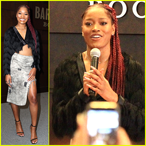 Keke Palmer Gives Shoutout To Family After Book Signing