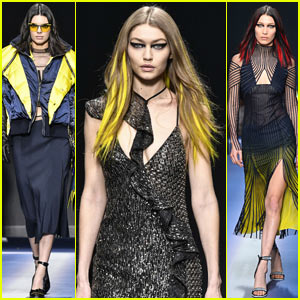 Kendall Jenner & Bella Hadid Look So Fierce on Versace's Runway!, Bella  Hadid, Fashion, Kendall Jenner