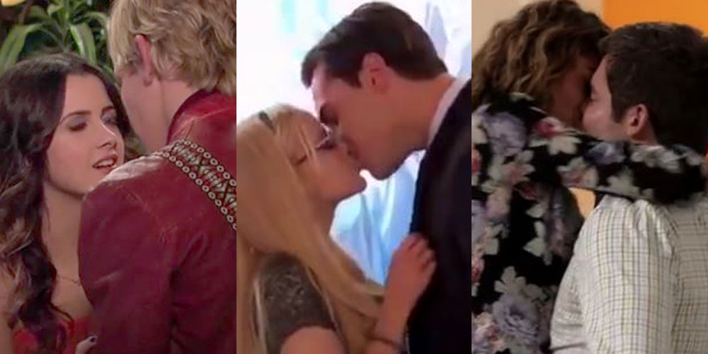 liv and maddie diggy and maddie kiss