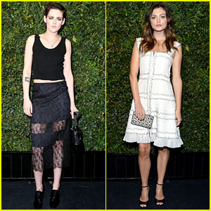 Kristen Stewart & Phoebe Tonkin Glam Up for Chanel's Pre-Oscar Event