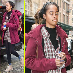 Malia Obama Continues Her Weinstein Company Internship in the Big Apple ...