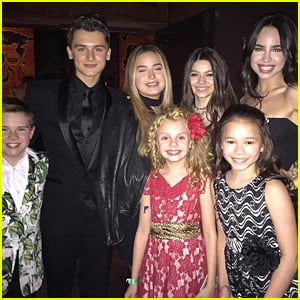 Sofia Carson Reunites With 'Adventures in Babysitting' Cast For Disney's Jungle Ball!