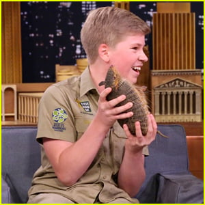 Steve Irwin's 13-Year-Old Son Robert is an Adorable Animal Expert!